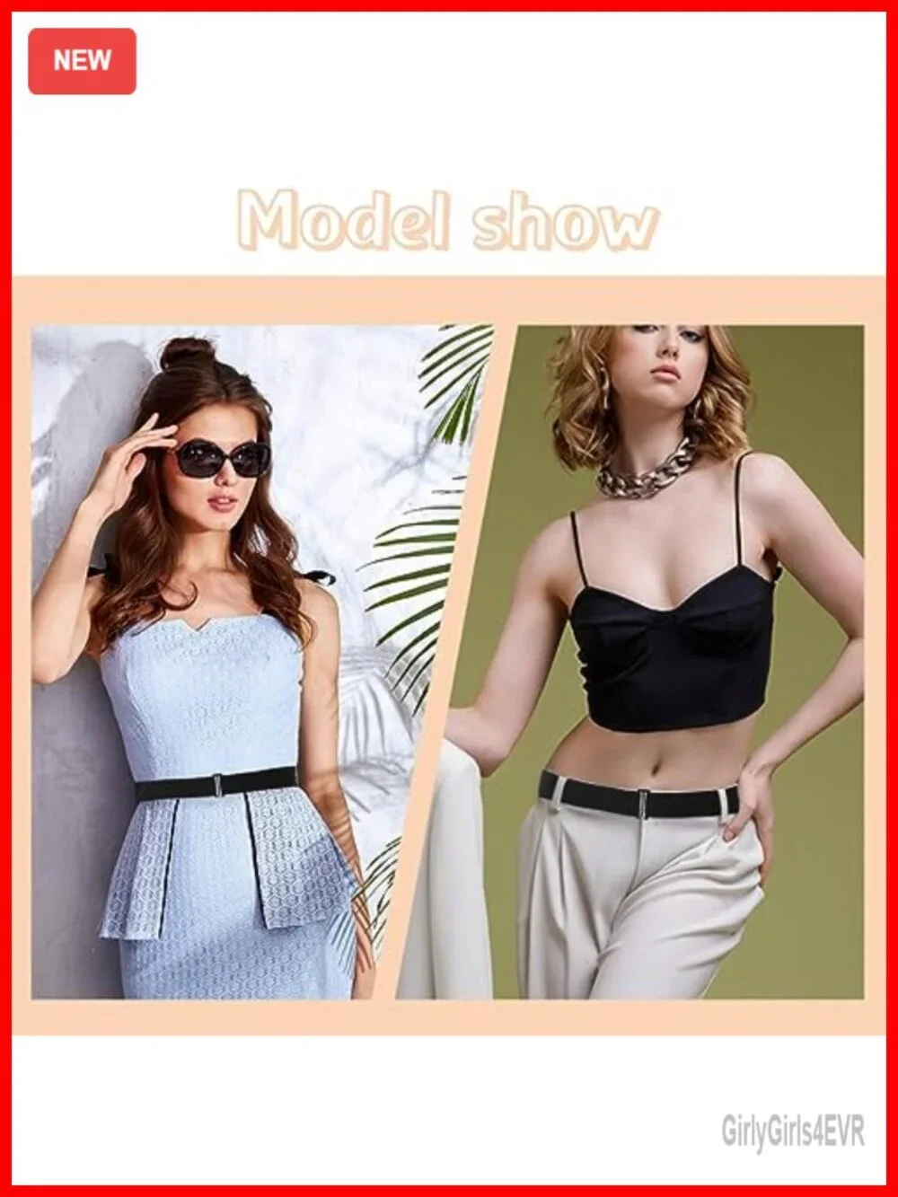 Women's Adjustable Elastic Belt No Show Stretch Belt Flat Buckle Invisible
